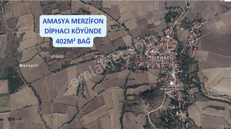 Merzifon Diphacı Köyü Satılık Bağ & Bahçe Amasya Merzifon Diphacı Köyünde 402m² Bağımız Satılıktır.