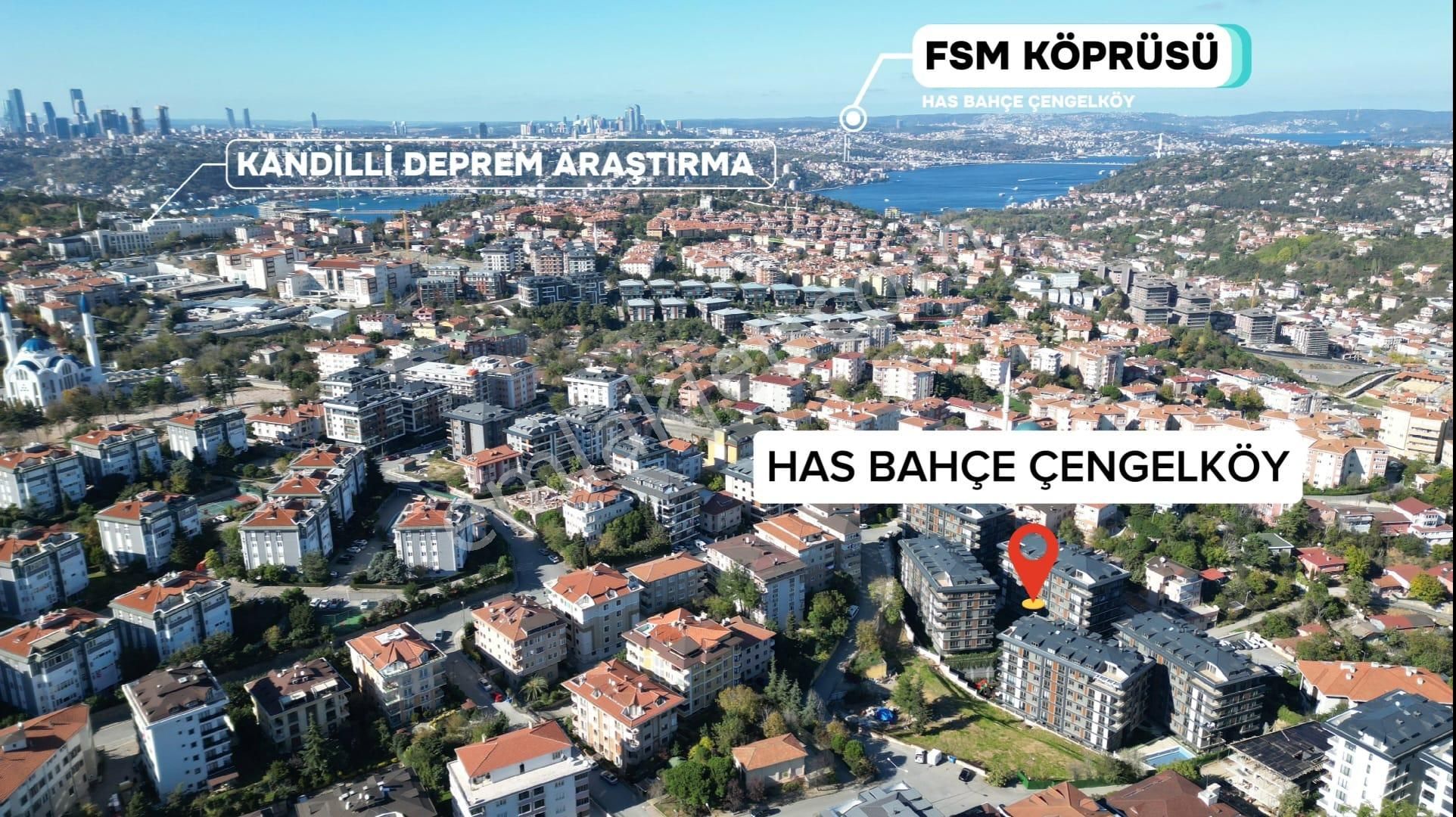 Üsküdar Çengelköy Satılık Daire Has Bahçe Evlerinde Site İçi Manzaralı 3+1/120 M2 Sıfır Ara Kat Satılık Daire