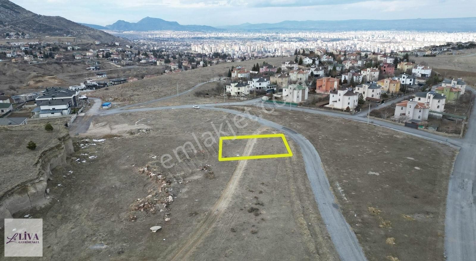 Talas Reşadiye Satılık Villa İmarlı Liva'dan Reşadiye Onur Kent Bölgesi 500 M² Harika Parsel