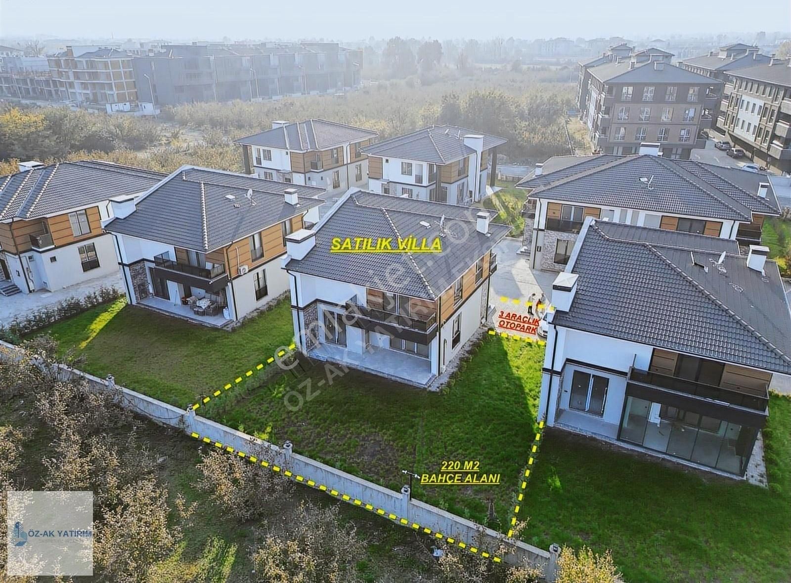 Düzce Merkez Arapçiftliği Satılık Villa Süper Konumda - Uygun Fiyatlı - Kaliteli Villa - Bahçeli-iskanlı