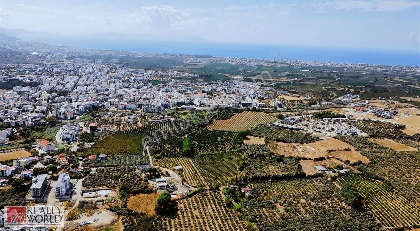 Kuşadası Davutlar Satılık Villa İmarlı Deniz Manzaralı 160m Arsa Payı Onaylı Proje İnşaat Teslimi Olur