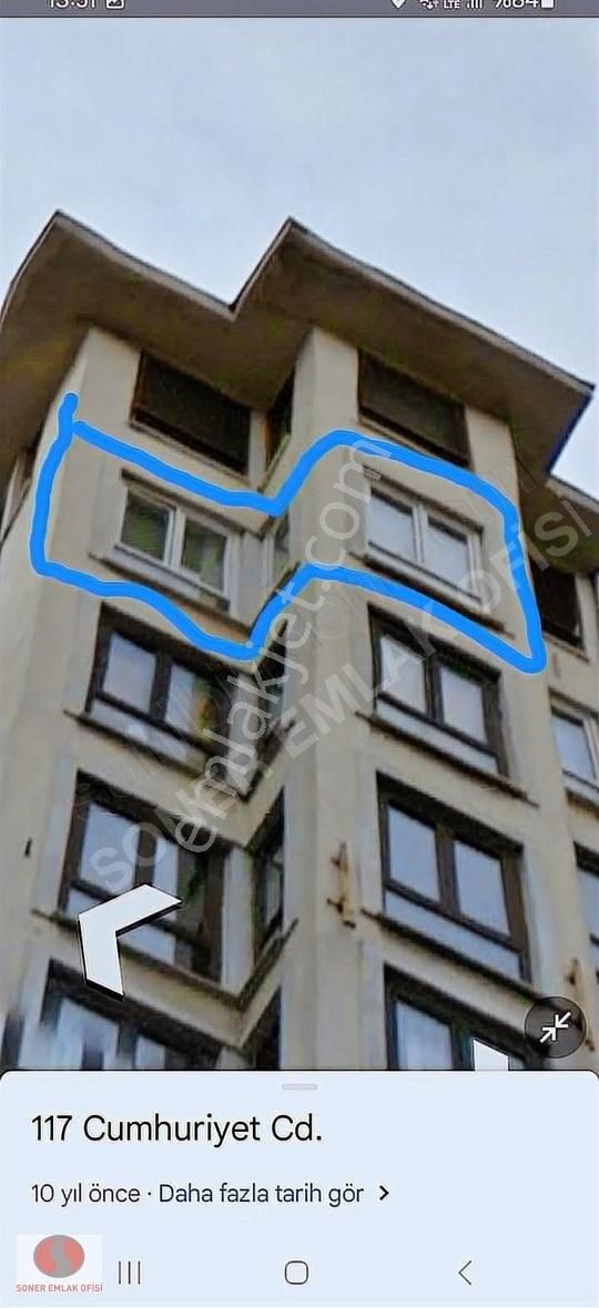 Şişli İnönü Satılık Daire Tasimde Hilton Otel Karşısında Ana Cadde 180 M2 Daire