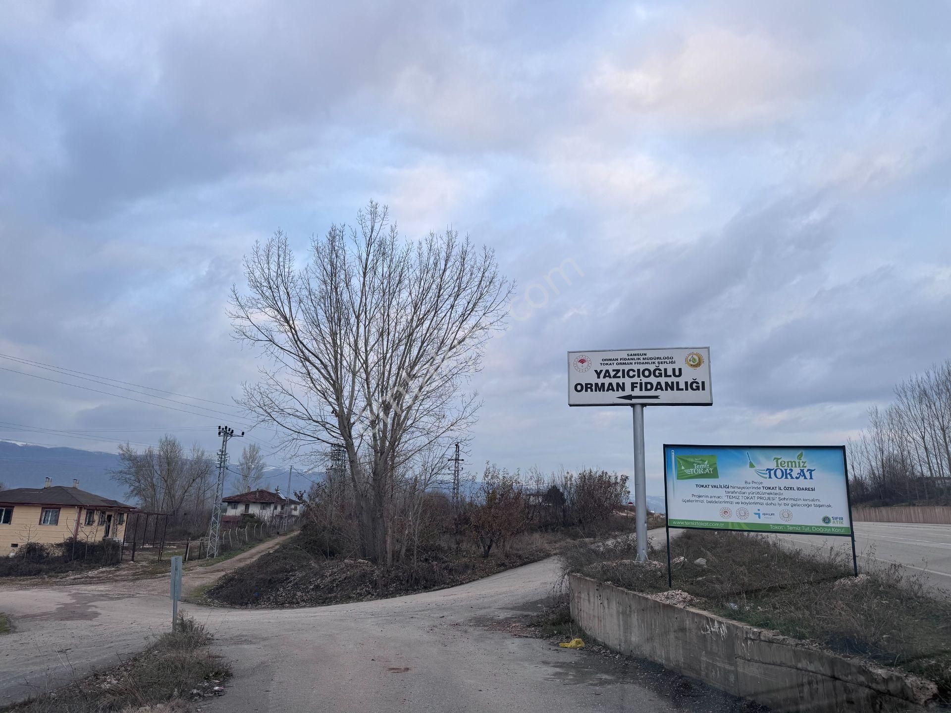 Tokat Merkez Söngüt Köyü Satılık Arazi Söngütte Yazıcıoğlu Orman Fidanlığı Yanında 5840m2 Köşe Parsel