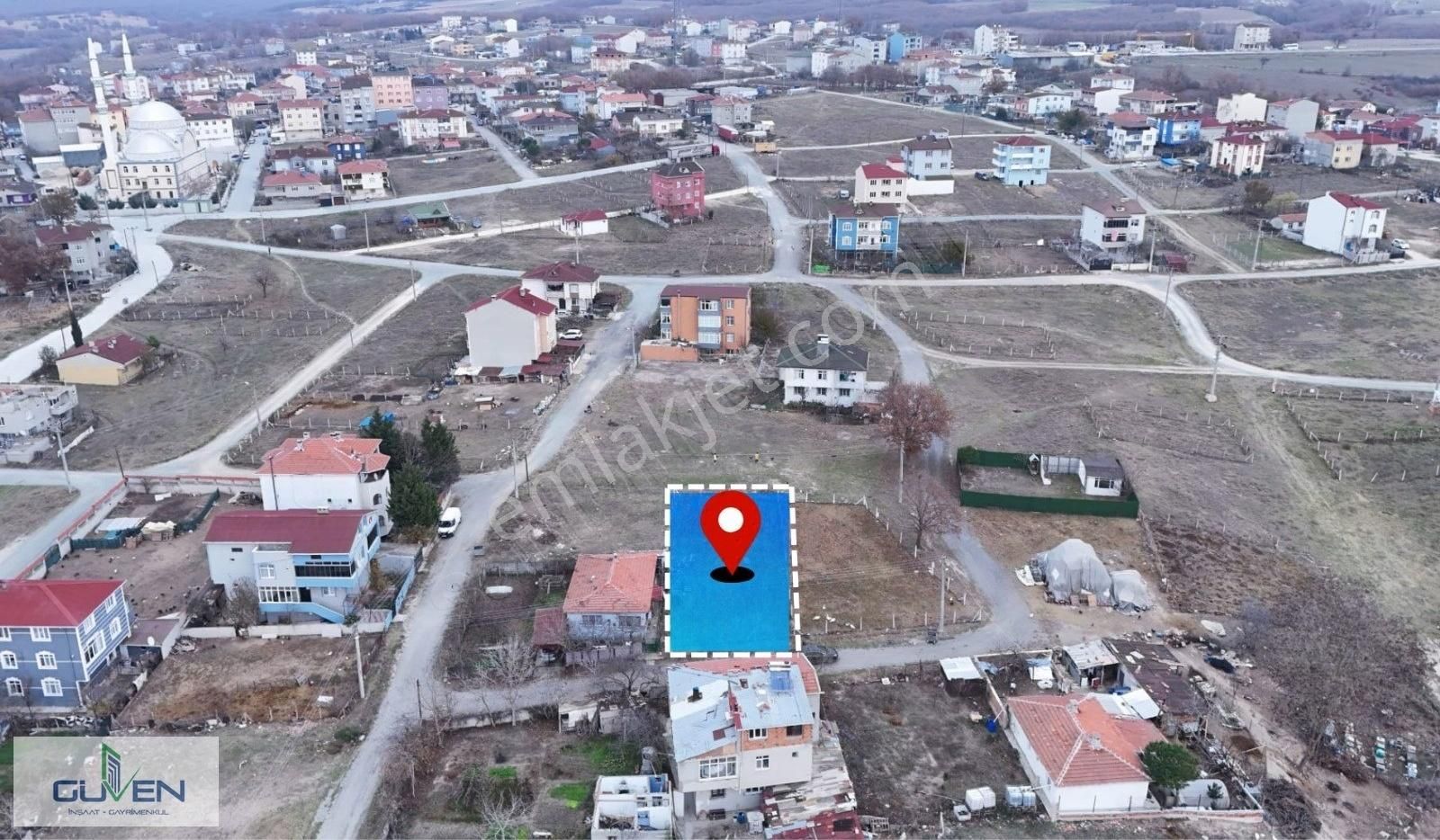 Saray Büyükyoncalı Merkez Satılık Tarla Güven'den Saray'da 395m² İmarlı Tek Tapu Arsa.....