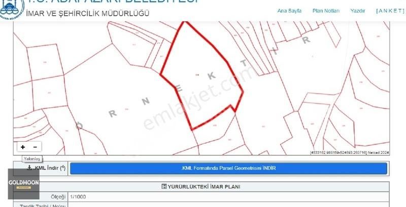 Adapazarı Büyükhataplı Satılık Tarla Adapazarı Büyükhataplı Köyünde Satılık Tarla