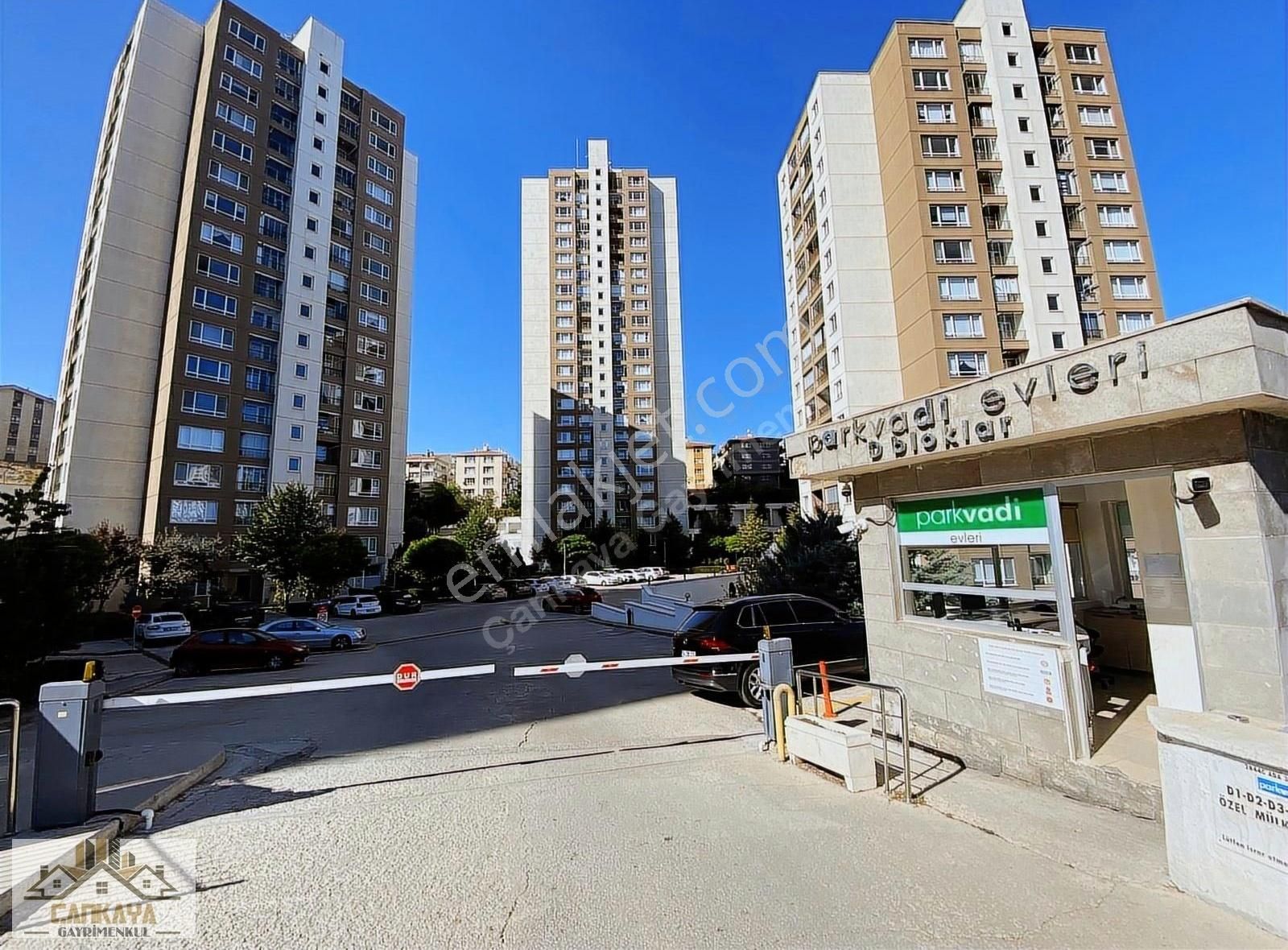 Çankaya İlkadım Satılık Daire Çankaya'dan Park Vadi Sitesinde Güvenlikli Manzaralı 3+1