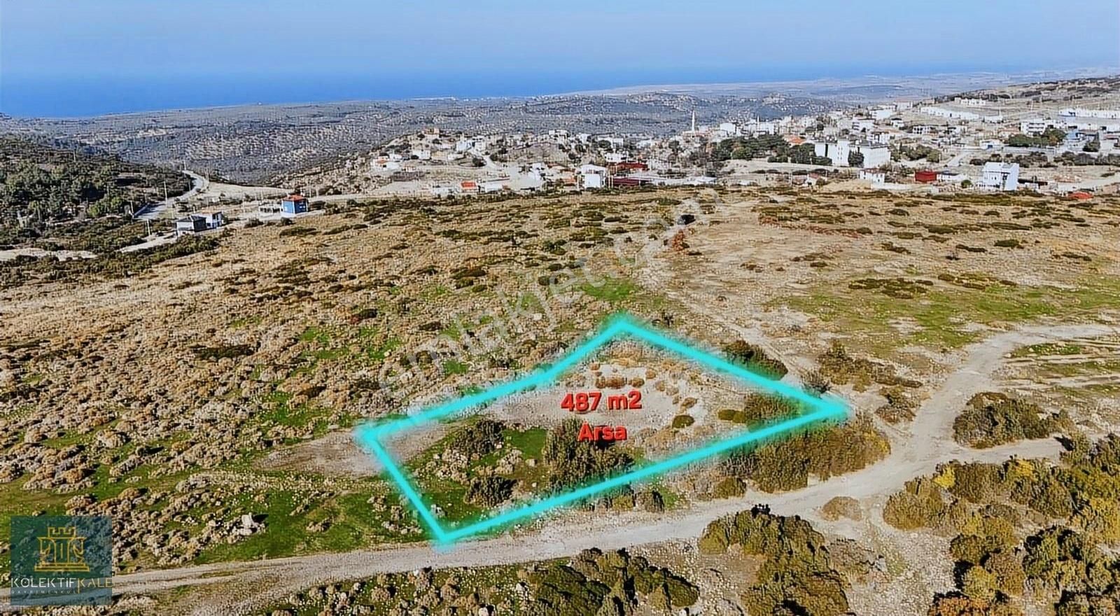 Ayvacık Gülpınar Köyü (Atatürk) Satılık Konut İmarlı Gülpınar'da Satılık 487 M2 Deniz Manzaralı İmarlı Arsa