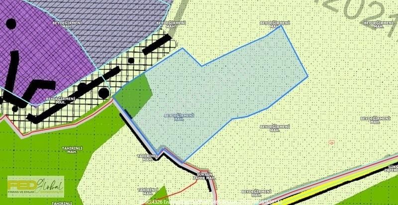 Kocasinan Beydeğirmeni Satılık Tarla Fed Global-beydeğirmeninde İmara Ve Yola Sıfır 70.500 M2 Tarla