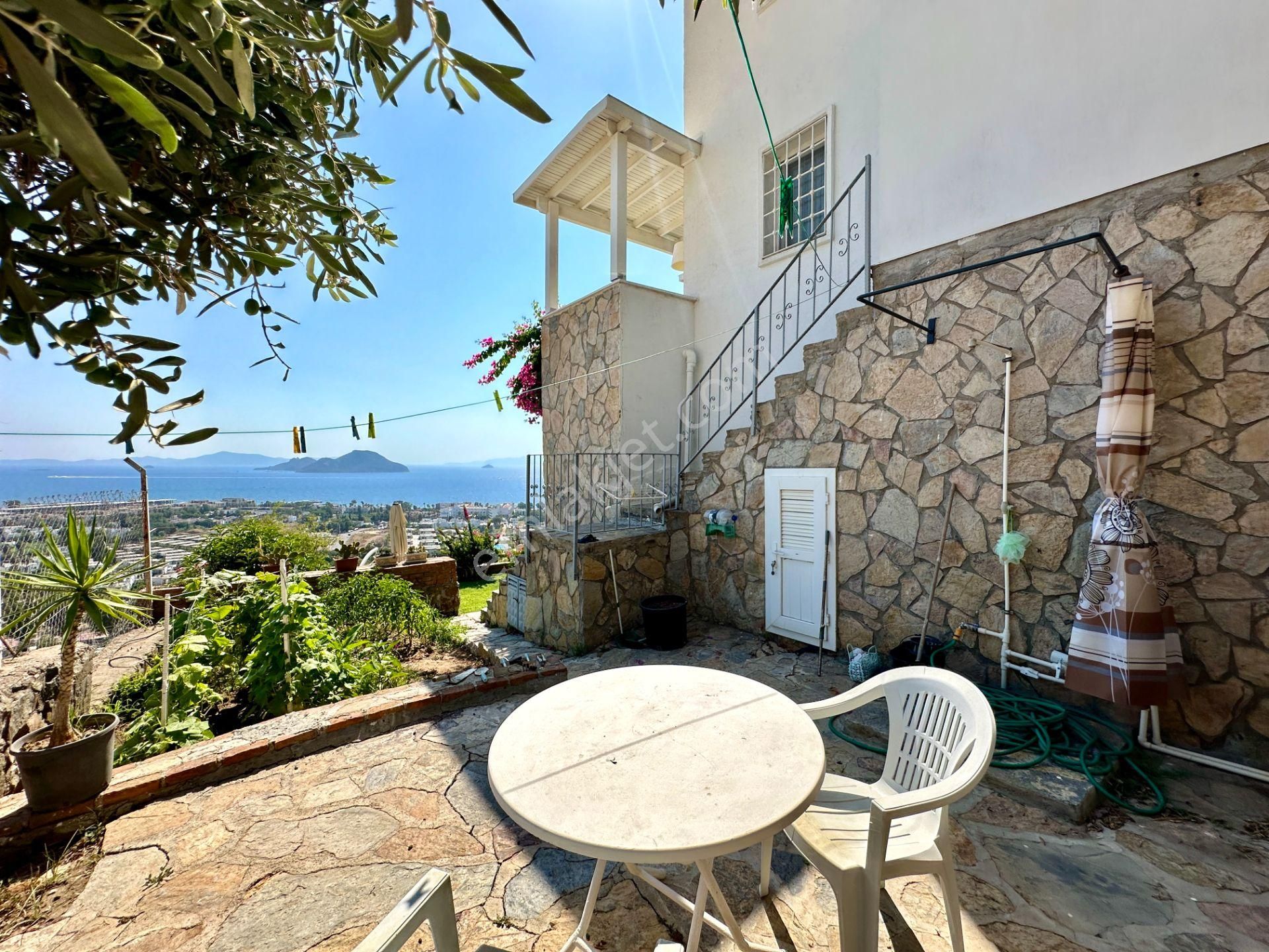 Bodrum Kadıkalesi'nde Satılık Harika Manzaralı Havuzlu Villa - Görsel 14