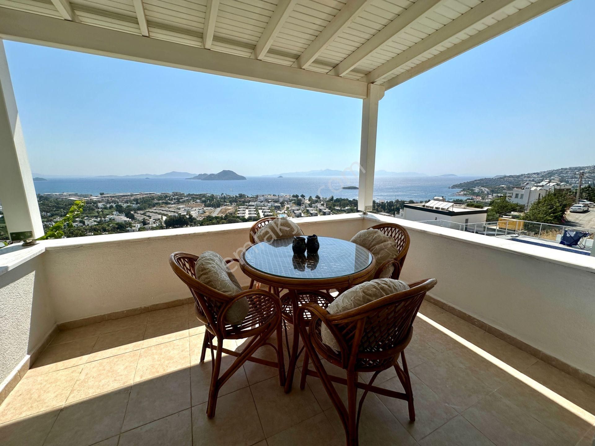 Bodrum Kadıkalesi'nde Satılık Harika Manzaralı Havuzlu Villa - Görsel 23