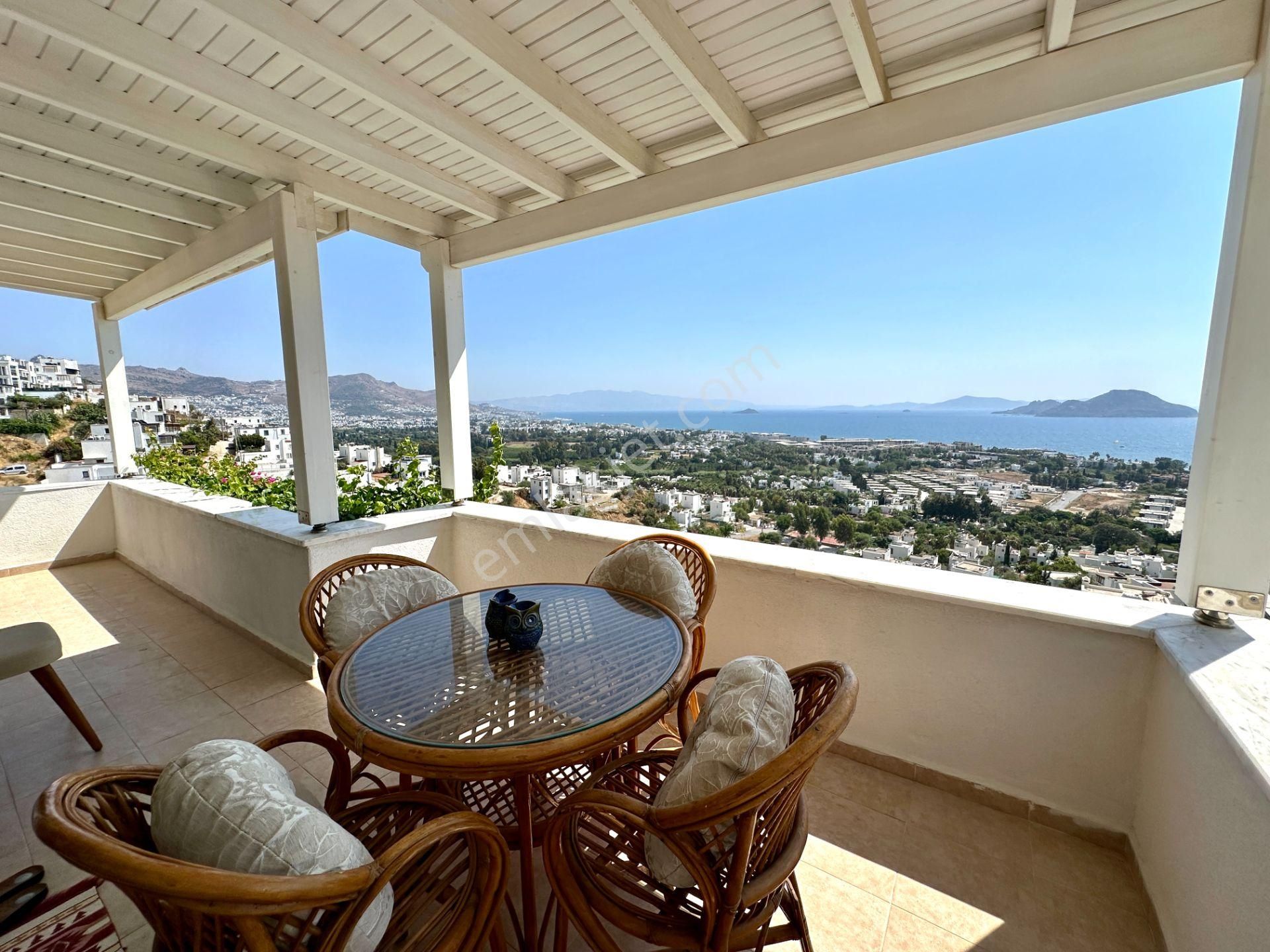 Bodrum Kadıkalesi'nde Satılık Harika Manzaralı Havuzlu Villa - Görsel 22