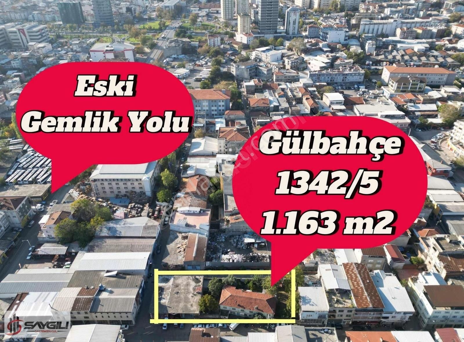 Osmangazi Gülbahçe Satılık Ticari İmarlı Gülbahçede 1.163 M² İçinde İşyerleri Ve Konut Projesine Uygun