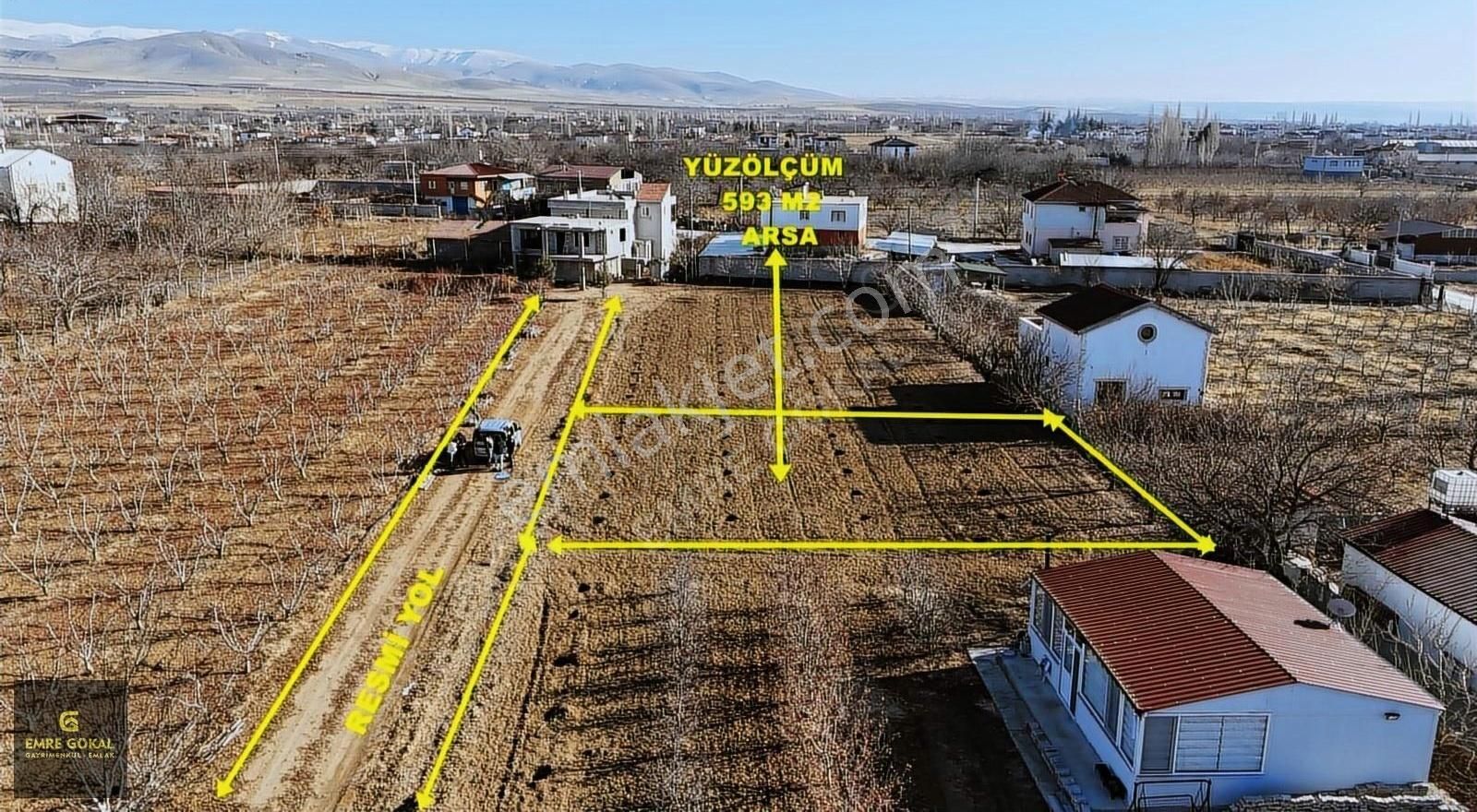 Niğde Merkez Sazlıca Bld. (Aşağı) Satılık Villa İmarlı Emre Gökal !! Sazlıca Aşağı 593 M2 İmarlı Satılık Arsa !!