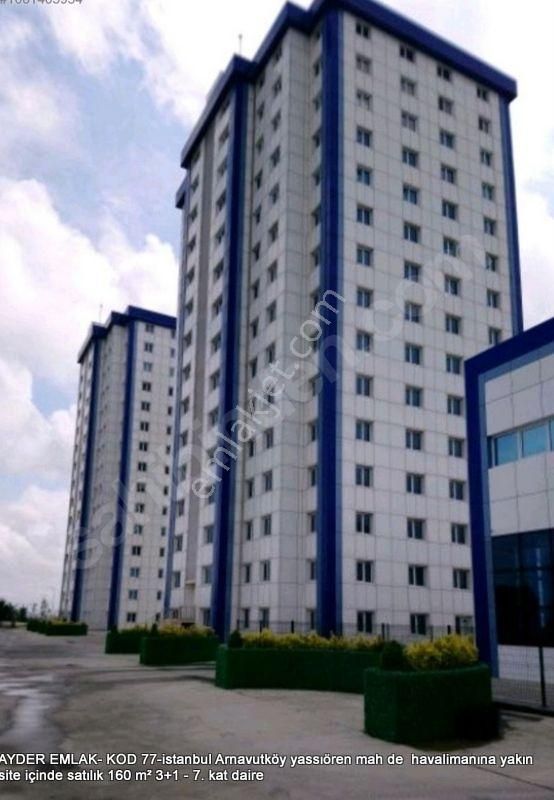 Arnavutköy Yassıören Satılık Daire Arnavutköy Yassıören Mah De Havalimanına Yakın Site İçinde Satılık 160 M² 3+1 - 7. Kat Daire