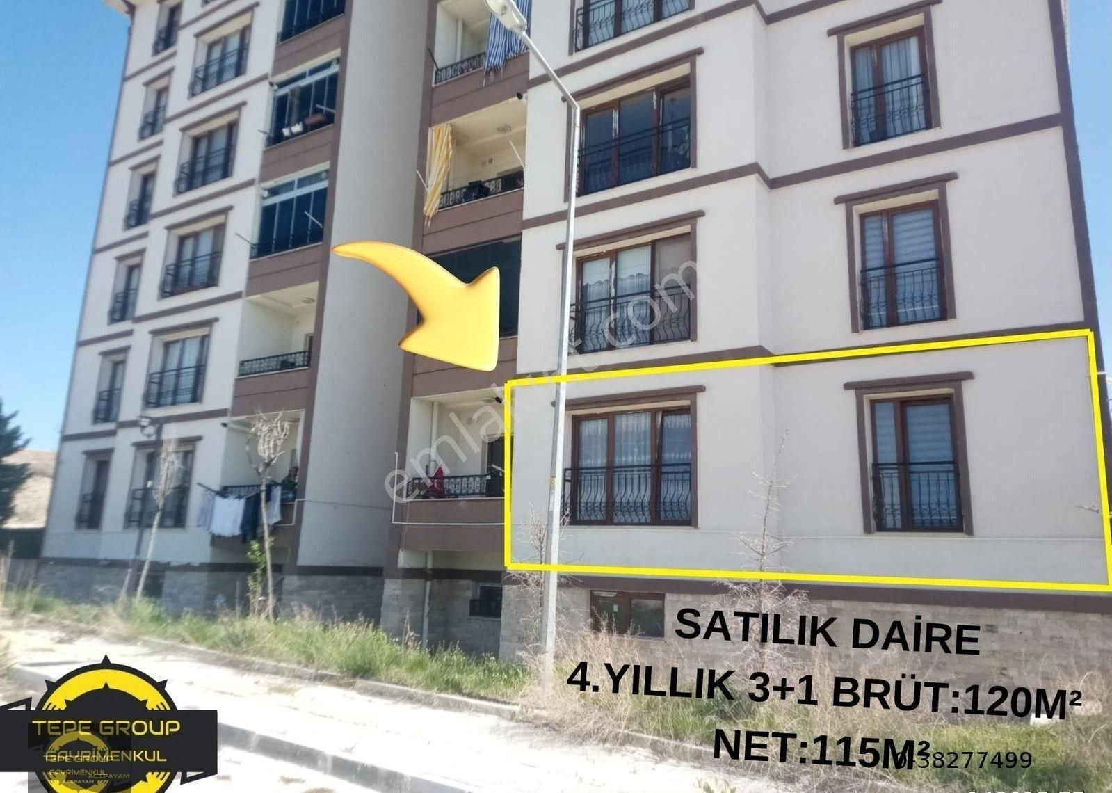 Çavdır Menevşelik Satılık Daire Toki Konutlarında Burdur Çavdır'da Satılık 3+1 Daire