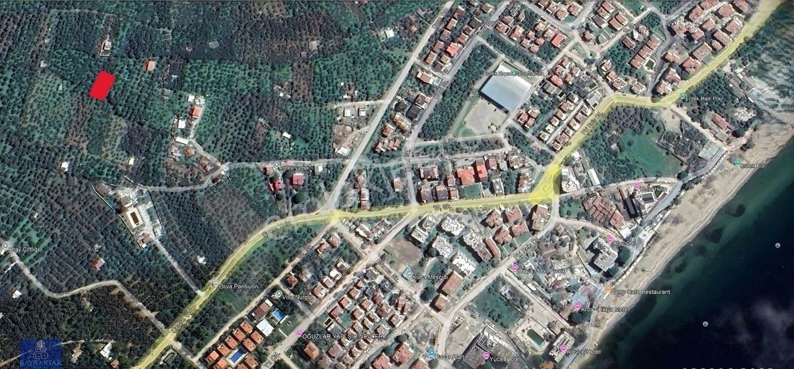 Erdek Atatürk Satılık Zeytinlik Erdek Atatürk Mahallesinde Satılık 340 M2 Denize Çok Yakın Hobi Bahçesi Bayraktar Emlak'tan