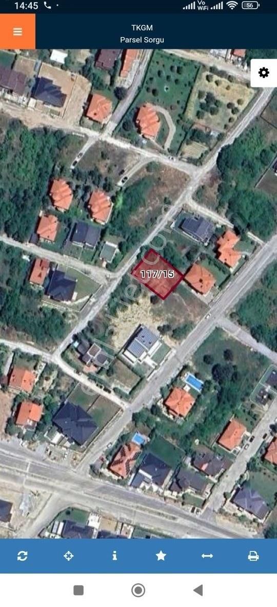 Kütahya Merkez Mehmet Akif Ersoy Satılık Villa İmarlı Asel'den Çamlıca'da 536m2 Villalık Nokta Lokasyon