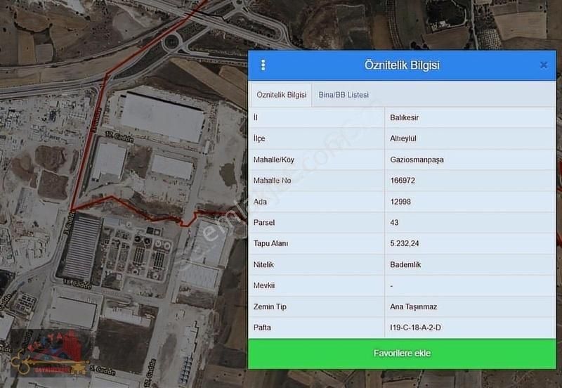 El/ya'dan Gop Mah. Organize San. En Yakın Satışa Hazır Arazi - Görsel 7