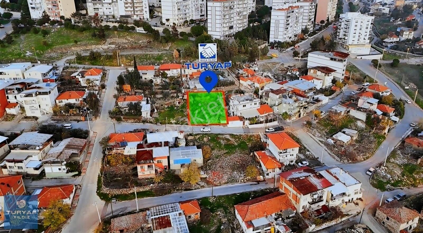 Çiğli Yakakent Satılık Konut İmarlı Çiğli Yakakent Mahallesi 300 M2 Tamamı İnşaat Satılık Arsa