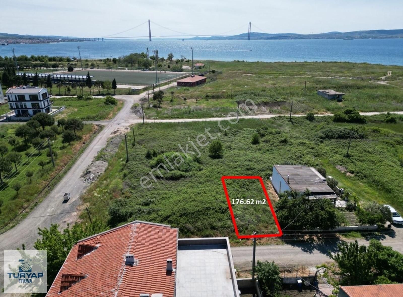 Lapseki Dalyan Satılık Villa İmarlı Lapseki Cumhuriyet Mahallesinde Satılık Denize Yakın İmarlı Arsa