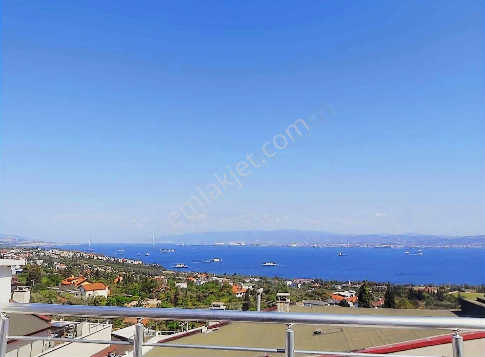 Darıca Bağlarbaşı Kiralık Daire Bağlarbaşı Deniz Manzaralı 5+1/280 M2 Çatı Dubleks