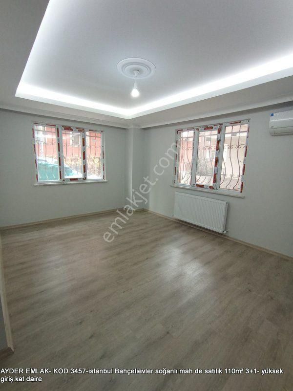 Bahçelievler Soğanlı Satılık Daire İstanbul Bahçelievler Soğanlı Mah De Satılık 110m² 3+1- Yüksek Giriş.kat Daire