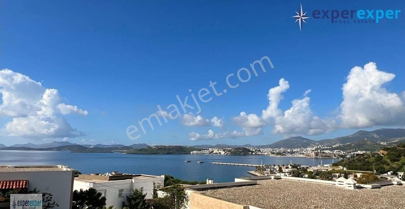 Bodrum Kumbahçe Satılık Daire Bodrum Kumbahçe Elit Sitede Kale Ve Deniz Manzaralı Bahçe Dubleksi