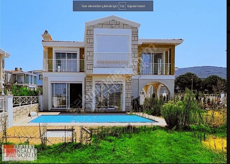 Kuşadası Davutlar Satılık Villa Kuşadası, Manzaralı, Köşe, Özel Havuzlu, 4+1, Özel Konsept Villa