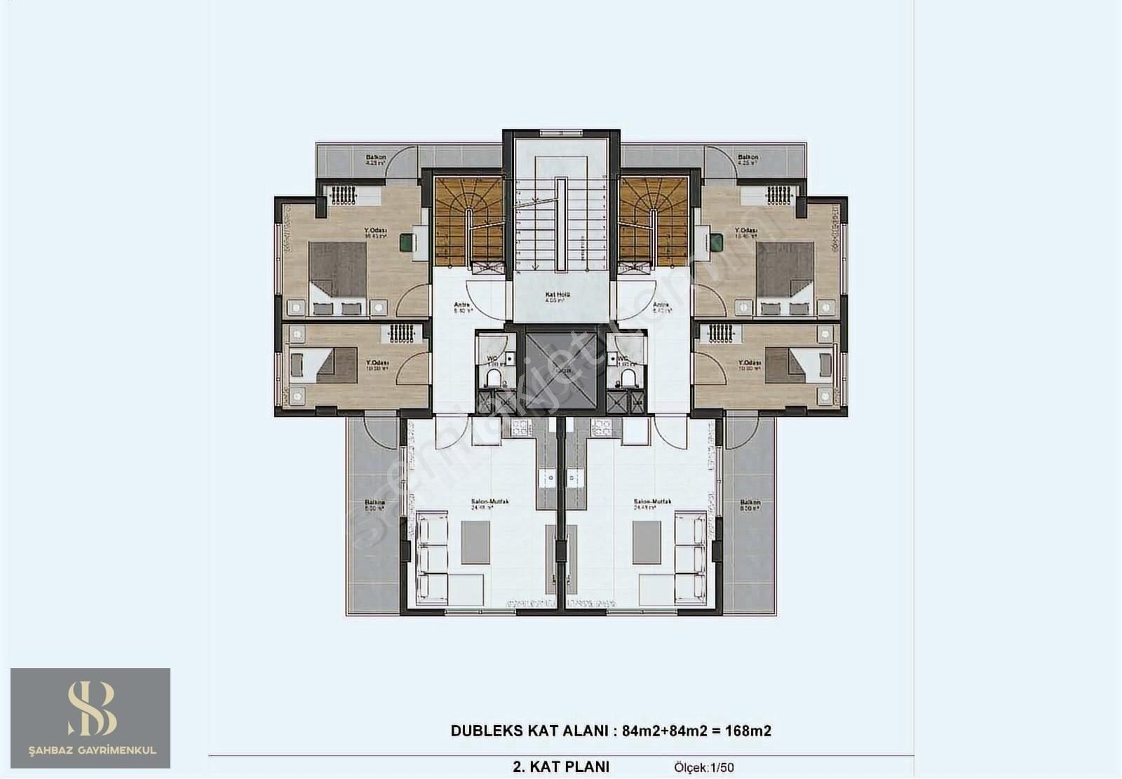 0 Dubleks Daireler - Görsel 19