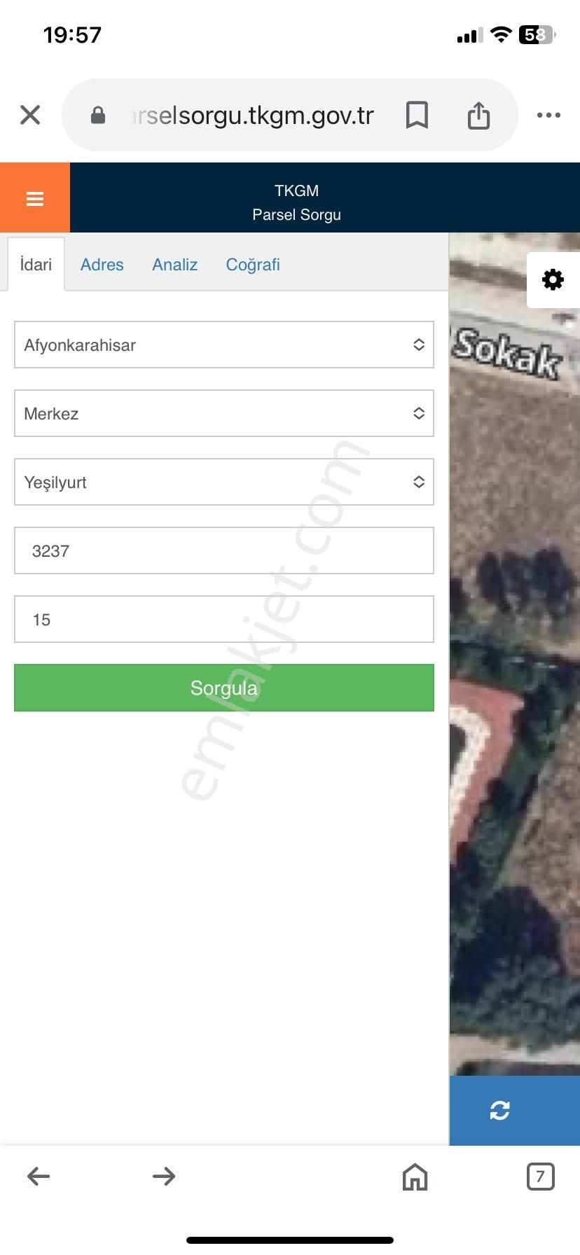 Afyonkarahisar Merkez Yeşilyurt Satılık Ticari İmarlı Satılık Ticari Atsa/ Uydukent-yeşilyurt Mh.