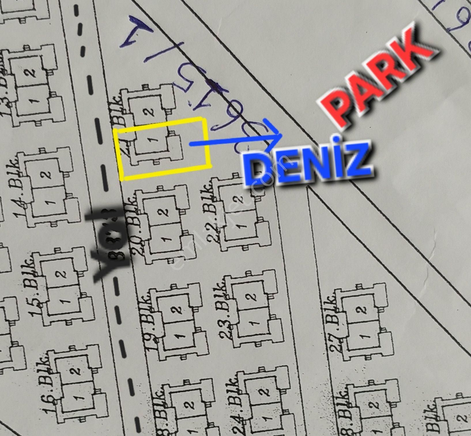 Akbük Satılık 273m Bitişik Önü Kapanmaz Deniz Manzaralı Arsa