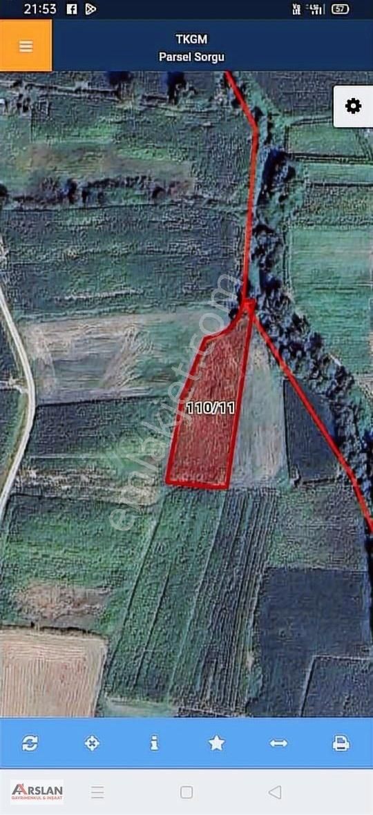 Kandıra Karlı Satılık Tarla Kocaeli Kandıra Karlı Köyünde Toplulaştırmada Olan 1649m2 Yer