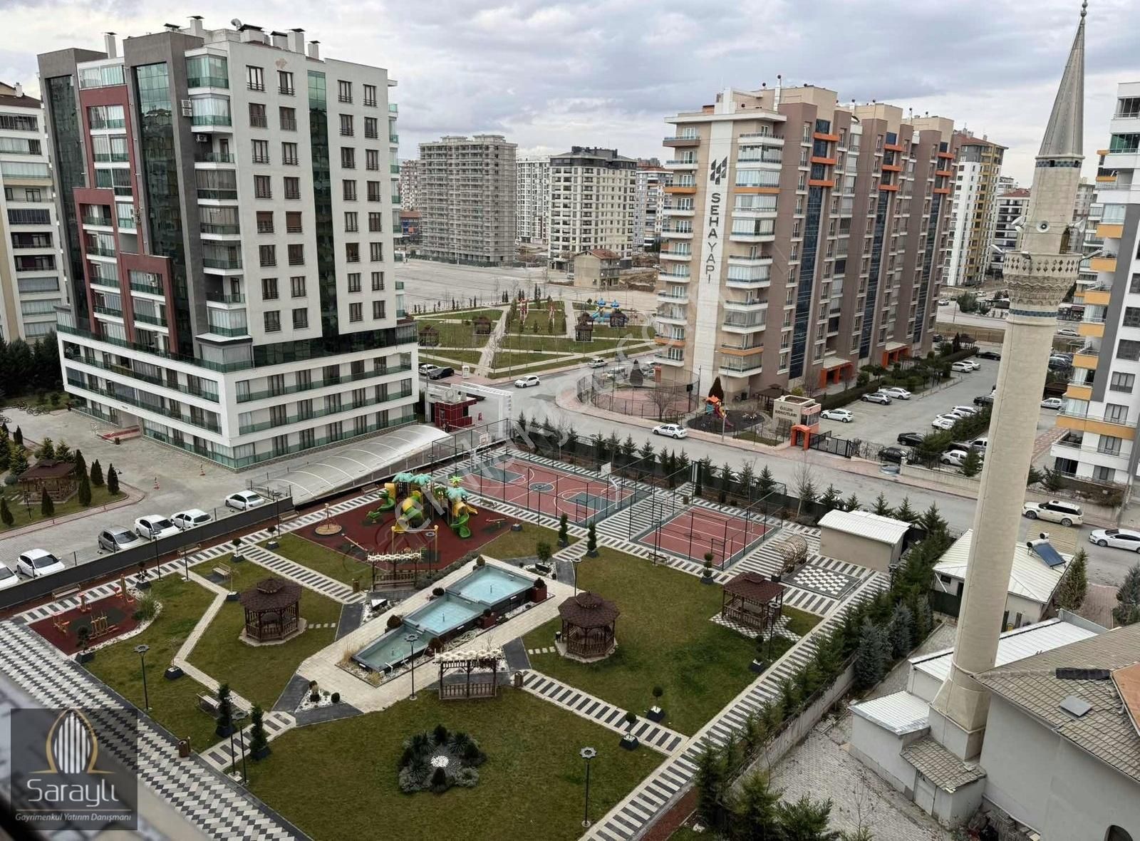 Selçuklu Kılınçarslan Satılık Daire Saraylı'dan Şefikcan Parkcepheli Destanbl Park Satlık 4+1 Daire