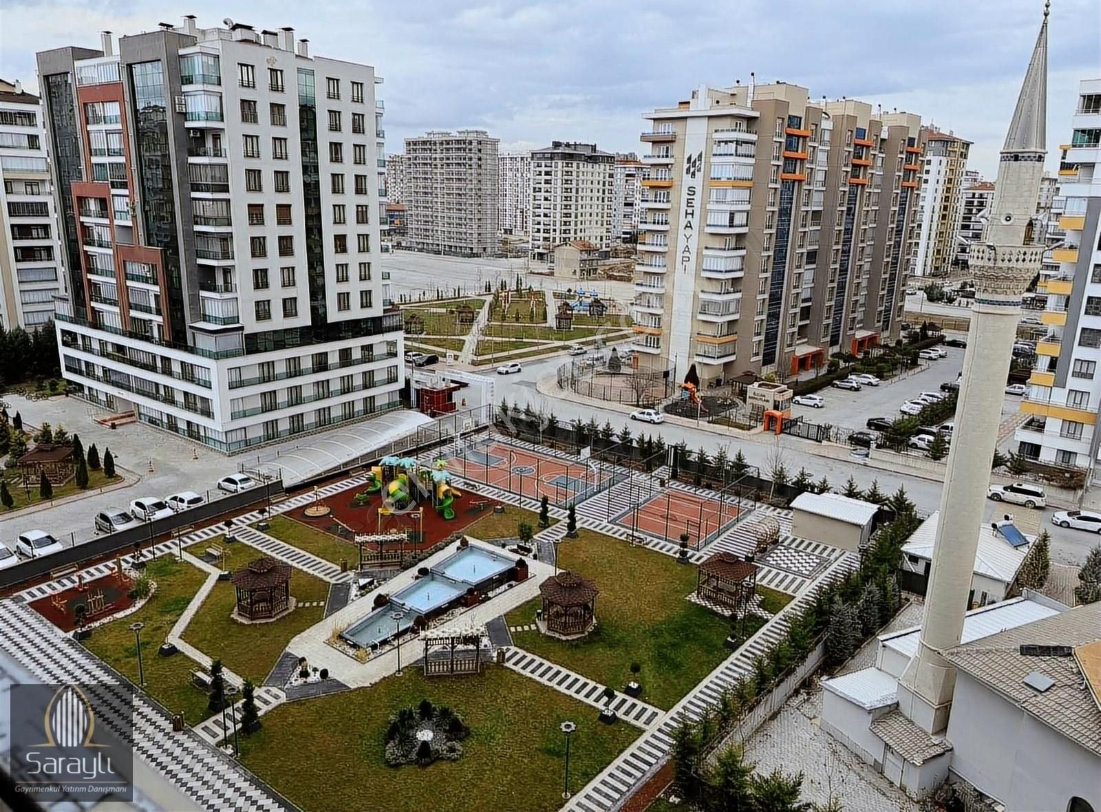 Selçuklu Kılınçarslan Satılık Daire Saraylı'dan Şefikcan Parkcepheli Destanbl Park Satlık 4+1 Daire