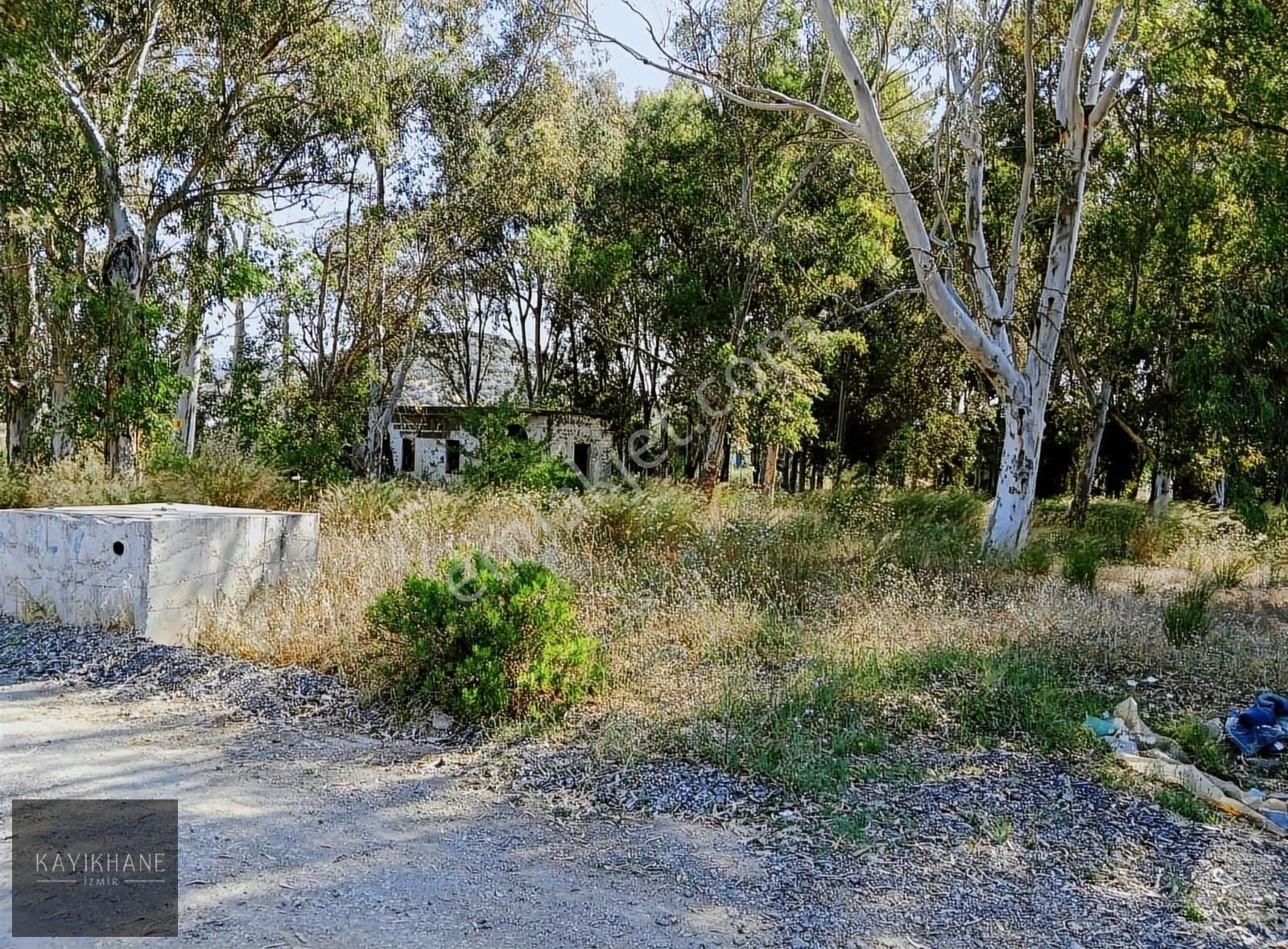 Menderes Ataköy Satılık Tarla Menderes Ataköy İçerisinde Eski Yapı Bulunan Köşe Parsel!