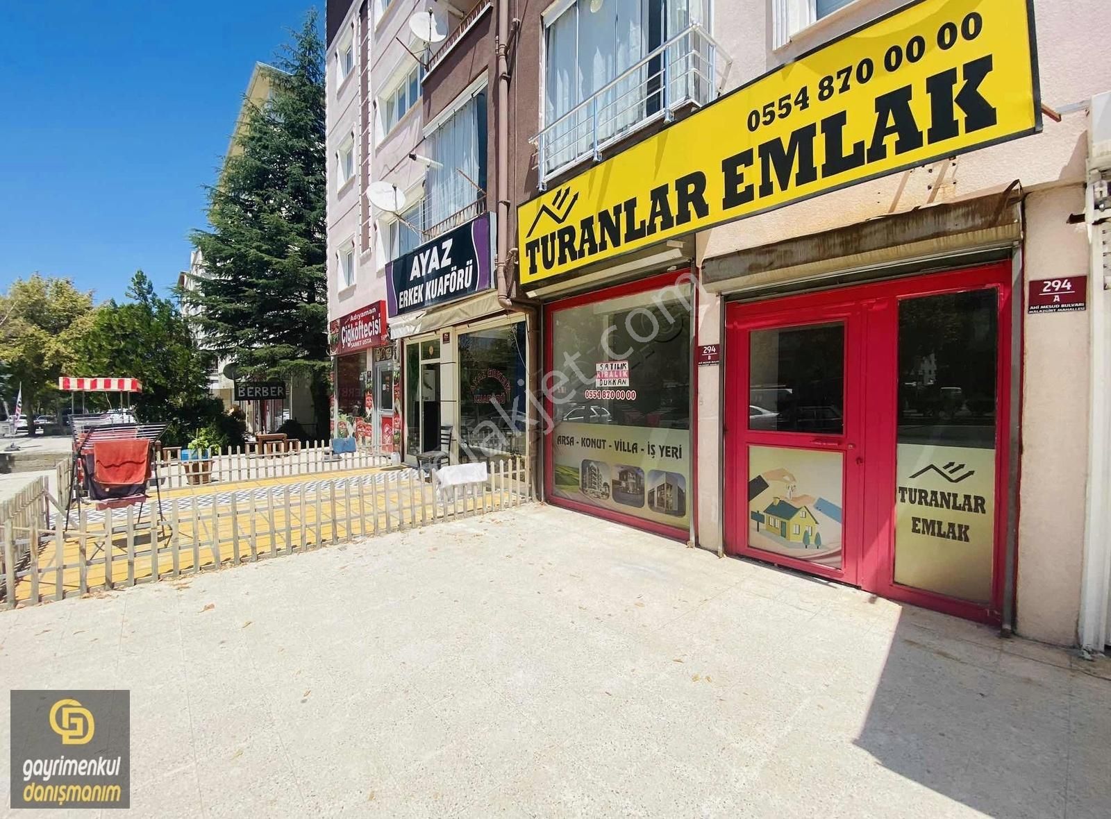 Sincan Malazgirt Satılık Dükkan & Mağaza Sincan Ahi Mesut Bulvarı Üzerinde 50m2 Cad. Cephe Satılık Dükkan