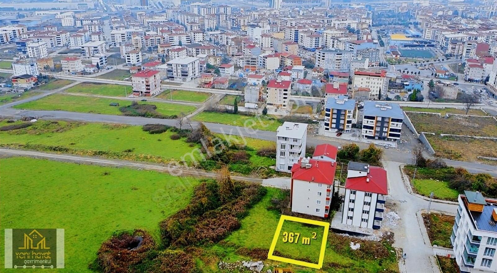 Tekkeköy Kurtuluş Satılık Konut İmarlı Tekkeköy Kurtuluş Mh. 367 M² 4 Kat İmarlı Satılık Arsa