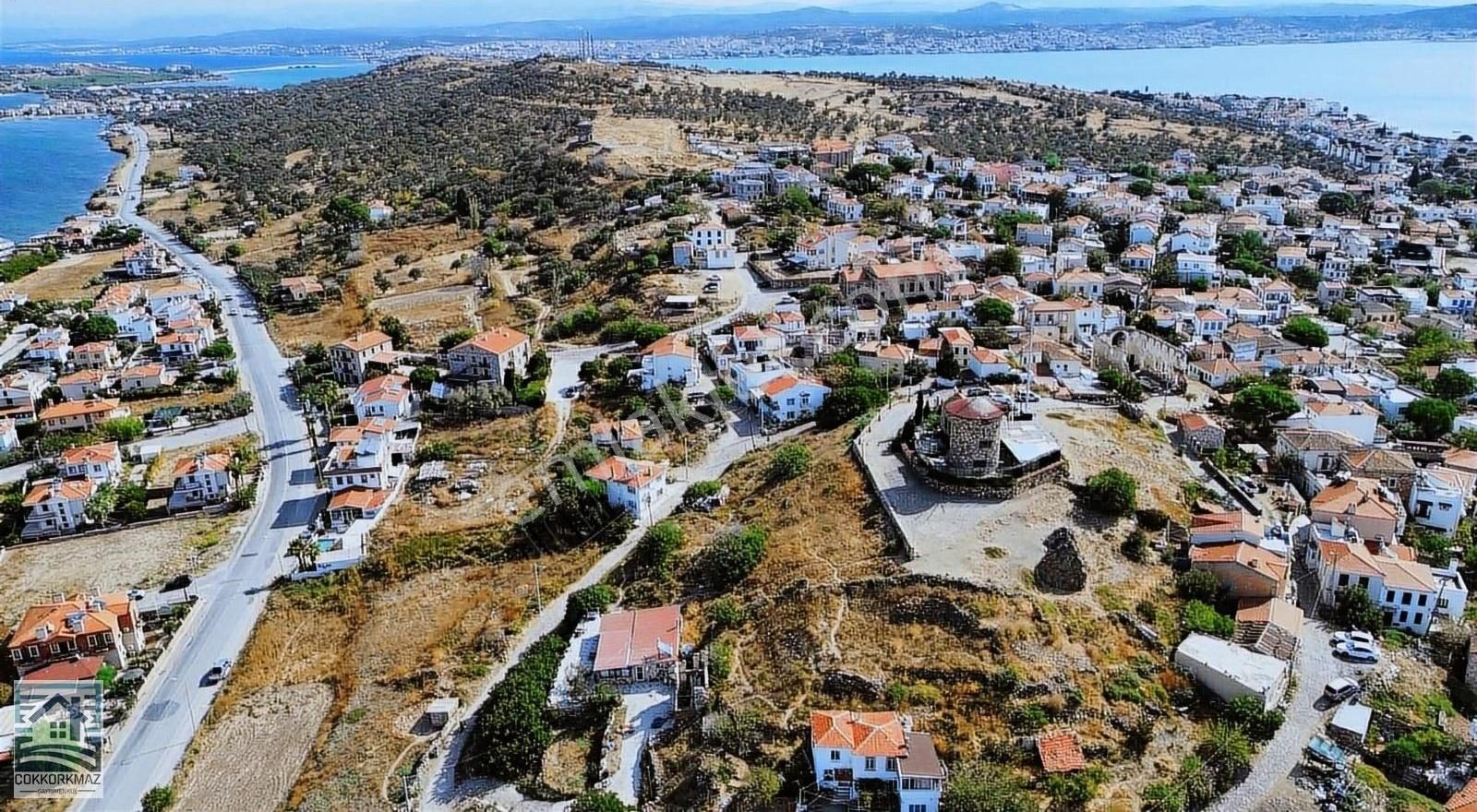 Ayvalık Namık Kemal Satılık Turizm İmarlı Cundada Projesi Hazır 20 Odalı Otel Arsası