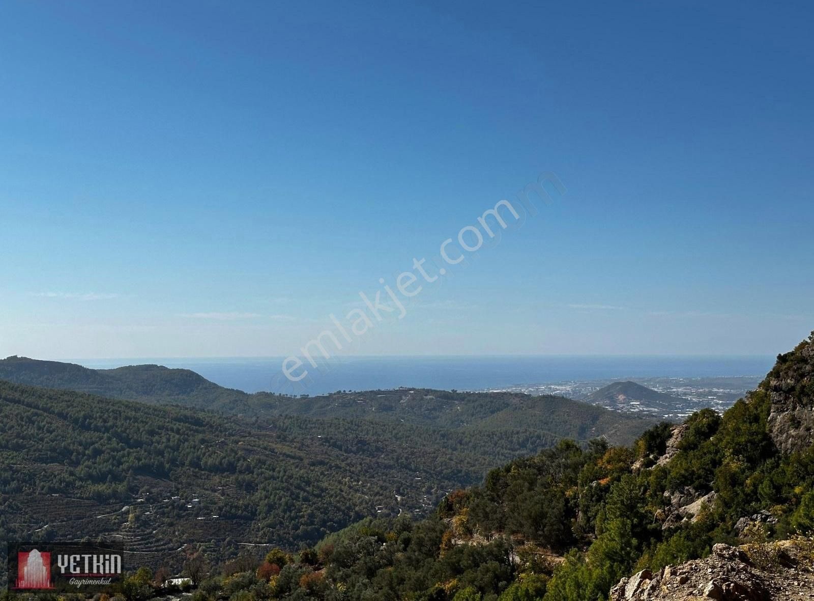 Alanya Kocaoğlanlı'da Deniz Manzaralı Satılık Tarla - Görsel 12
