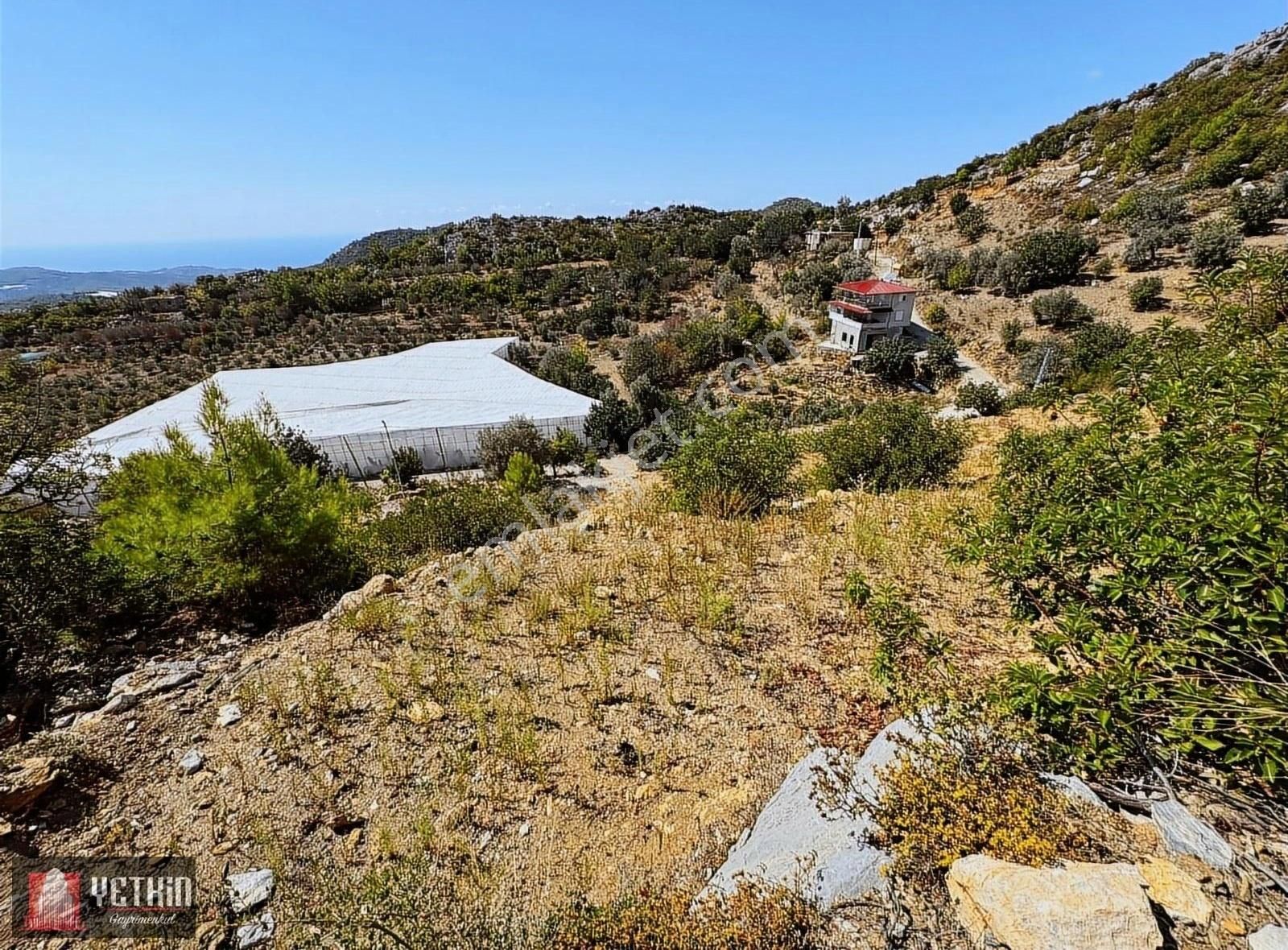 Alanya Kocaoğlanlı'da Deniz Manzaralı Satılık Tarla - Görsel 17