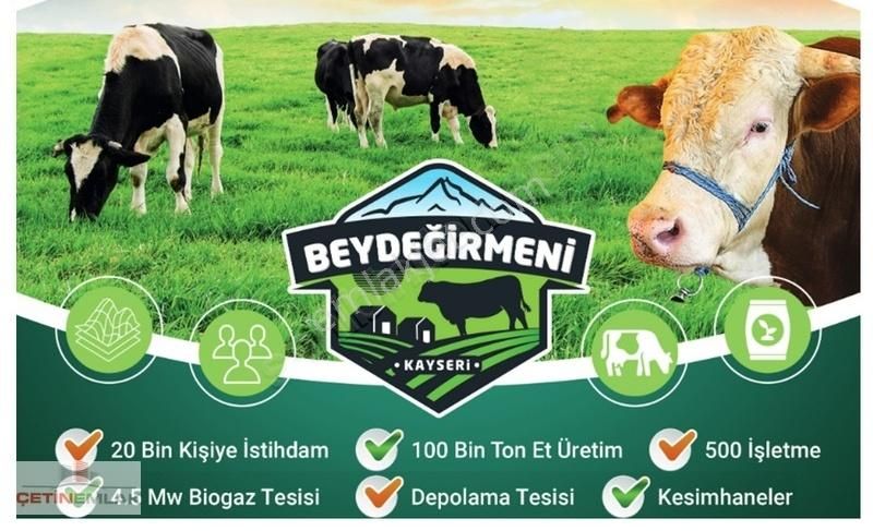 Kocasinan Beydeğirmeni Satılık Ticari İmarlı Beydeğirmeni Satılık Ahır Çiflik Arsası Temiz Parsel