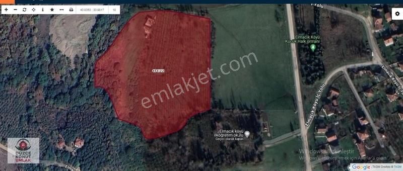 Gümüşova Elmacık Köyü Satılık Tarla Düzce Gümüşova Elmacık Köyü Satılık 5.000 M² Fındıklık Arsa