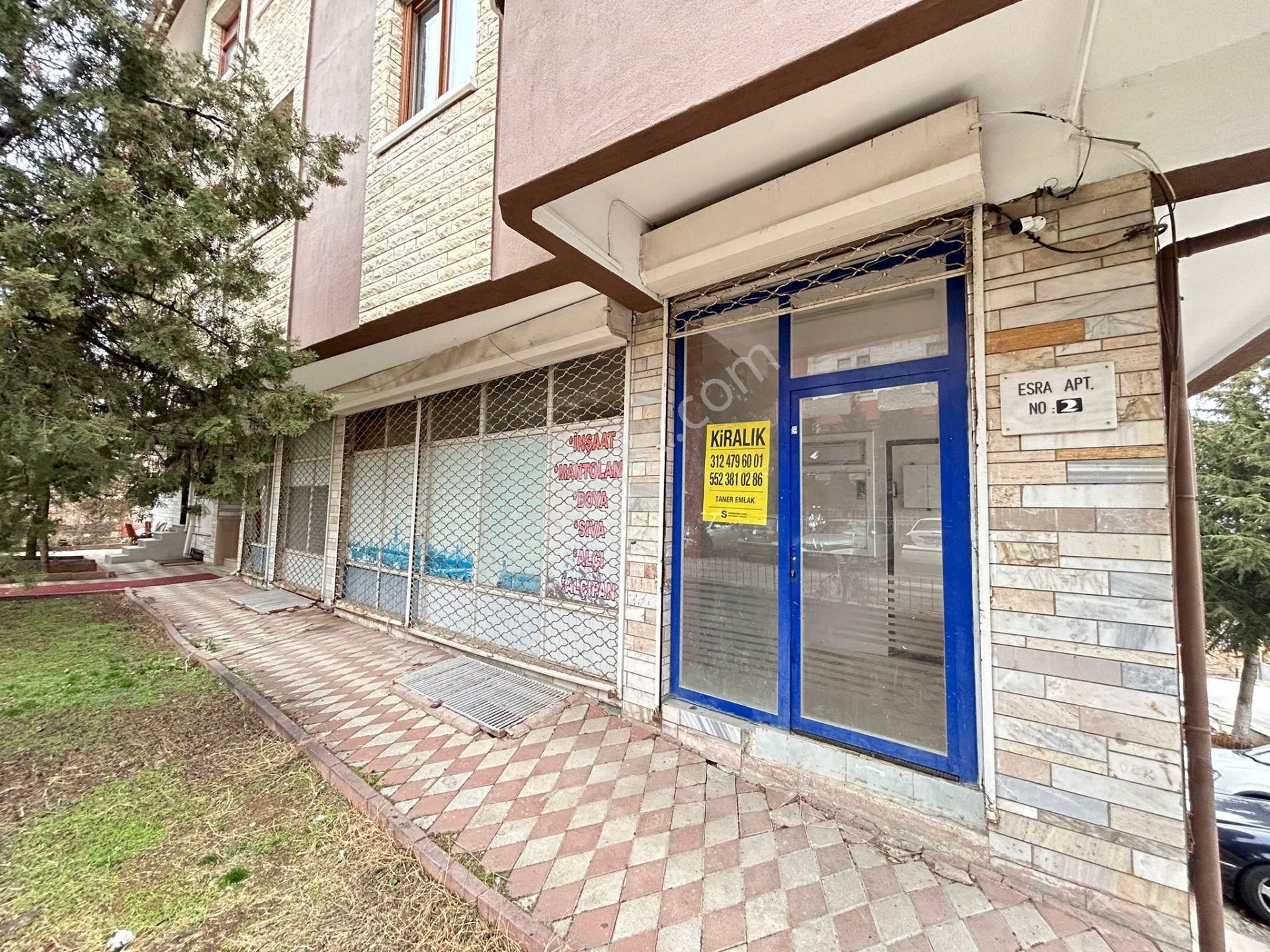 Çankaya Şehit Cengiz Karaca Kiralık Dükkan & Mağaza Taner'den Sokullu Caddesi Yanı Köşe Başı 120m2 Kombili Depolu