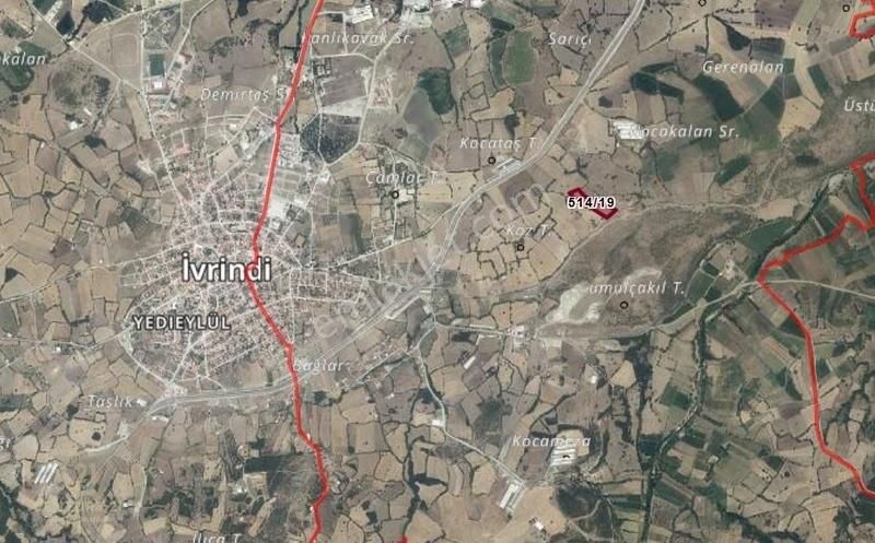 İvrindi Kurtuluş Satılık Tarla C21 Bal'dan İvrindi Merkeze Yakın, Kadastral Yolu Olan Tarla