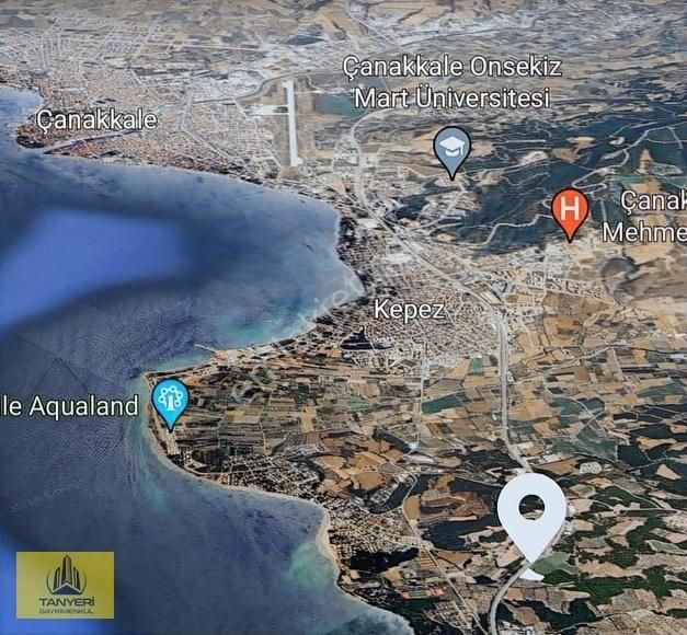 Çanakkale Merkez Çınarlı Köyü (Armutlu) Satılık Zeytinlik Çanakkale Merkez Çınarlı Satılık 6745m2 Arazi (karayolu Cepheli)