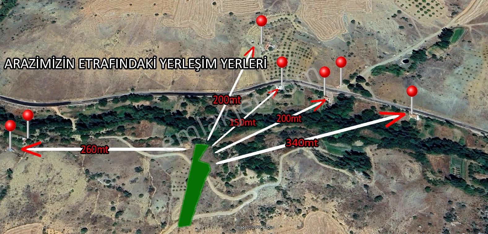 Karaman Merkez Kızılyaka Köyü Satılık Bağ & Bahçe Ayda 3 Defa Değer Artışı Yaşayan Ve Yaşamaya Devam Eden Arsa Yeni İmzalanan Yolların Rotasında