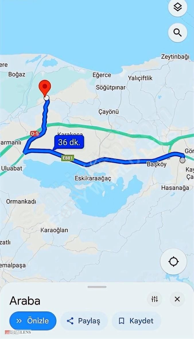 Bursa Karacabeyde Köye Yakın Uygun Fiyatlı Arsa - Görsel 5