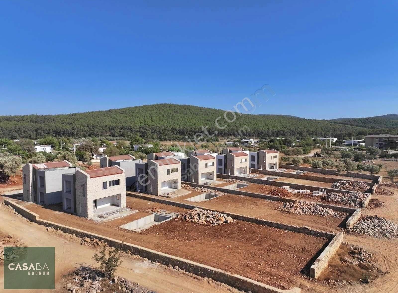 Bodrum Çamlık 1 Dönüm Arsa Paylı 4+1 Satılık Villa - Görsel 4