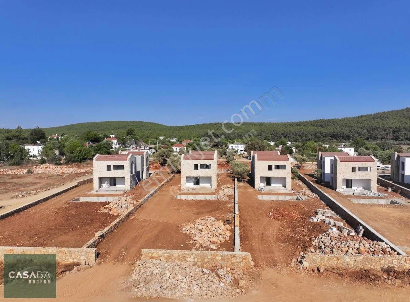 Bodrum Çamlık 1 Dönüm Arsa Paylı 4+1 Satılık Villa - Görsel 8