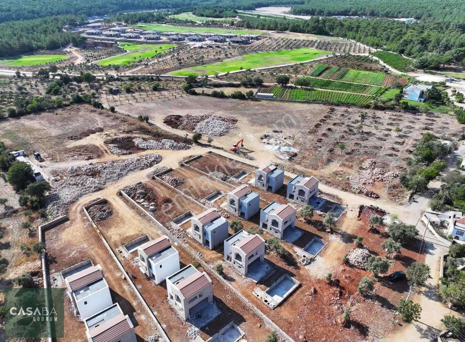 Bodrum Çamlık 1 Dönüm Arsa Paylı 4+1 Satılık Villa - Görsel 5